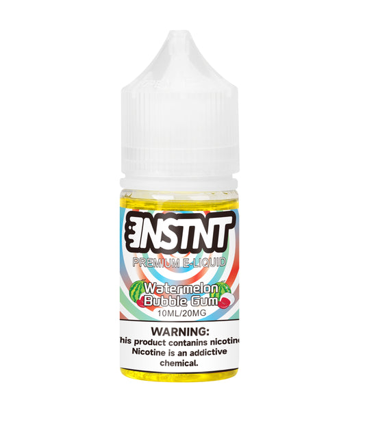 INSTNT Watermelon Bubble Gum Premium Salt Nic E Liquid