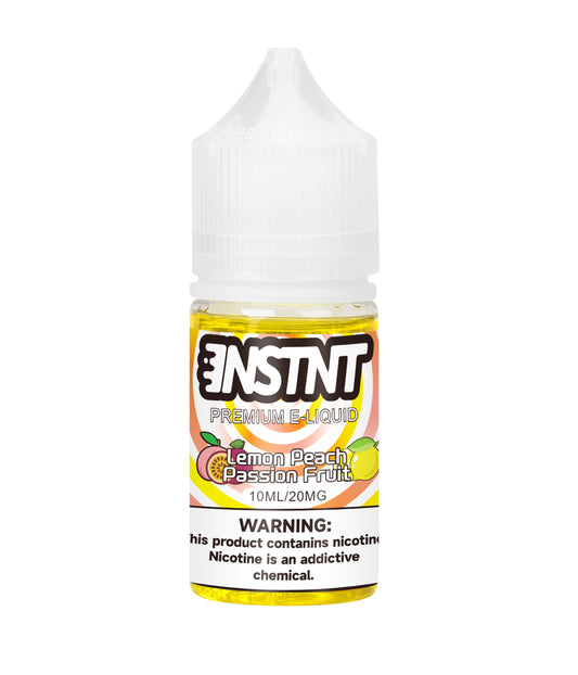 INSTNT Lemon Peach Passion Fruit Premium Salt Nic E Liquid