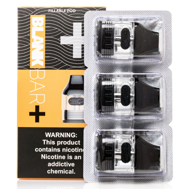 Blank Bar Plus Replacement Pods Pack of 3