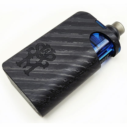 ASMODUS Minikin Pod System Limited Editions - Damascus Carbon Fiber - COMING SOON