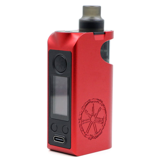 ASMODUS Minikin Pod System Kit - Metal - Deep Red