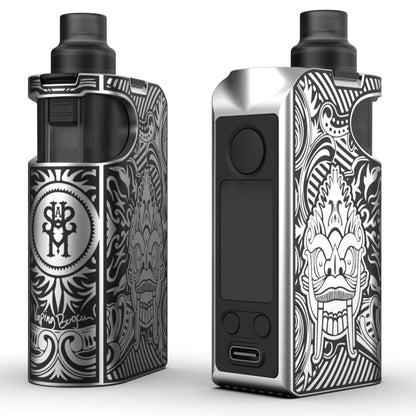 ASMODUS Minikin Pod System Limited Editions - Vaping Bogan Silver - COMING SOON