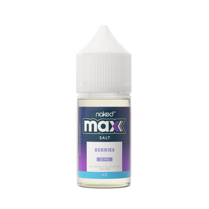 Naked Max 30mL Salted Nicotine E-Liquid